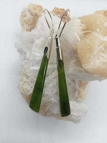 Green Jade Earings