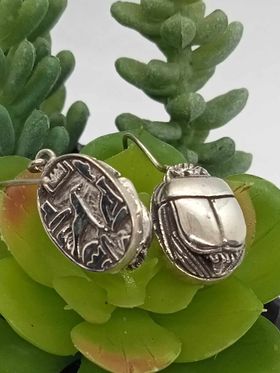 Scarab Bettle Earrings