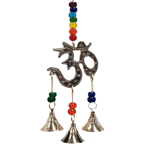 Bells - Om with Chakra Beads