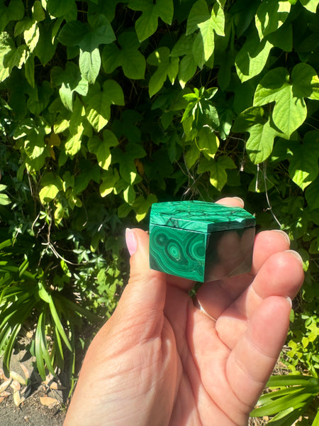 Malachite Trinket Box