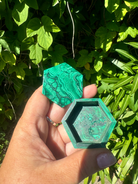 Malachite Trinket Box