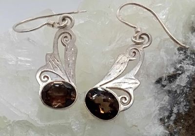 Smokey Quartz Earrings