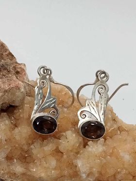 Smokey Quartz Earrings