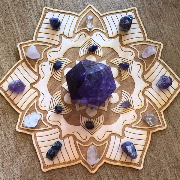 Mandala Crystal Grid Boards