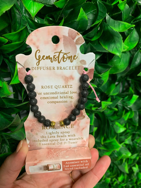 Gemstone Diffuser Bracelets