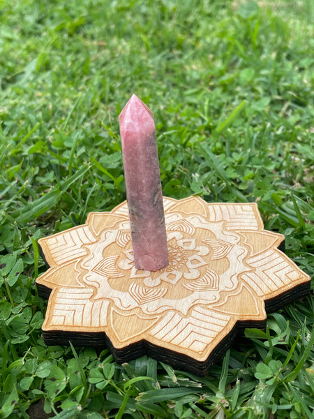 Rhodochrosite towers