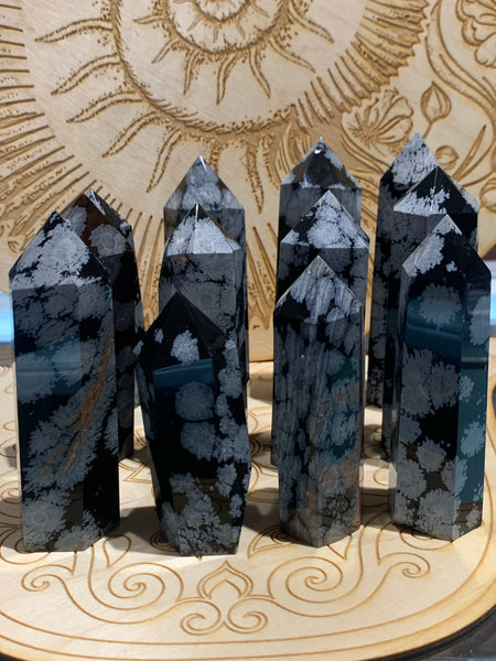 Snowflake Obsidian Tower