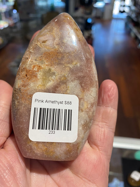 Pink Amethyst Freeform