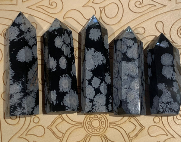 Snowflake Obsidian Tower