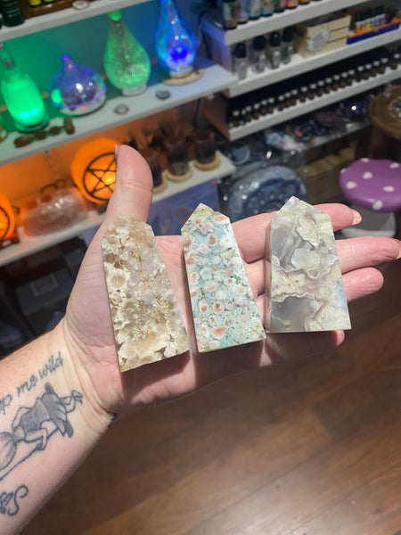 Flower Agate Towers