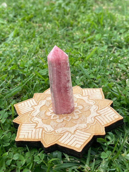 Rhodochrosite towers