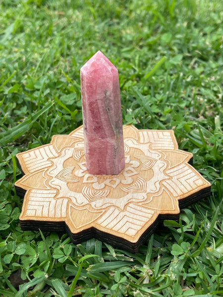 Rhodochrosite towers