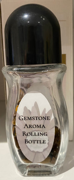 Gemstone Massage Roller Bottle