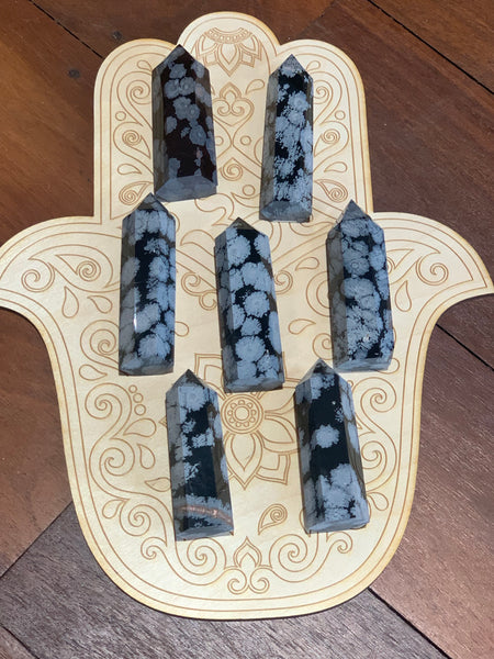 Snowflake Obsidian Tower