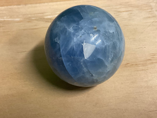 Blue Calcite Sphere