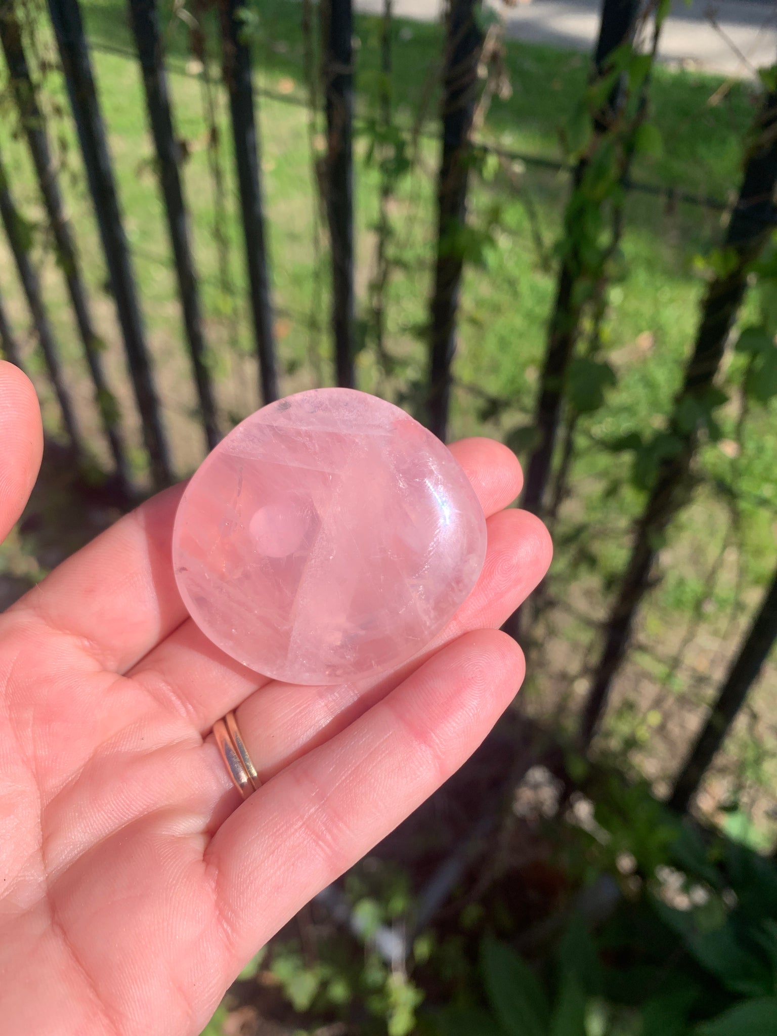Crystal Palm Stones