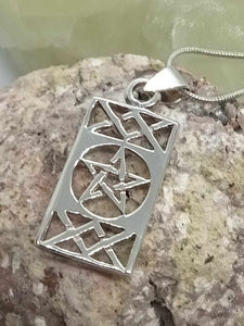 Pentagram with Lattice Pendant