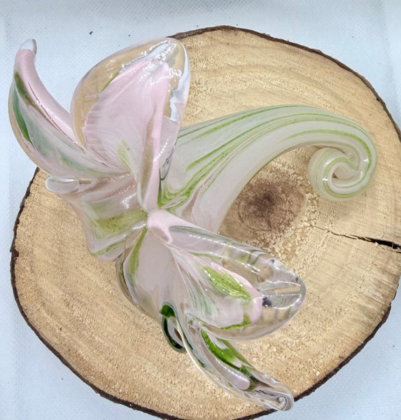 Everlasting Flower- Pink,Green and Gold