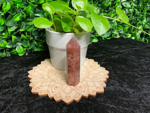Strawberry Quartz Tower