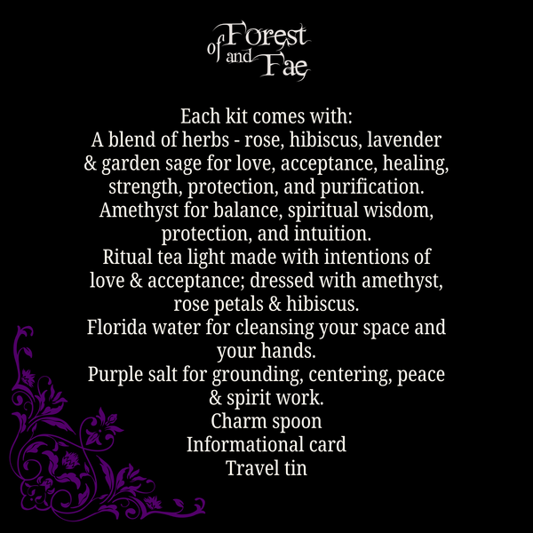 Self Love Travel Altar • Ritual Witchcraft Kit • DIY