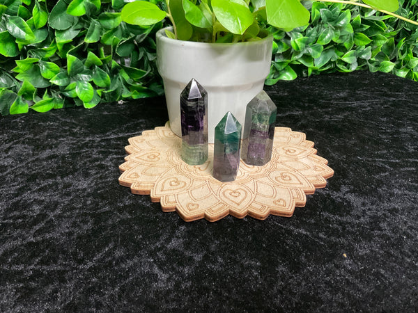 Rainbow Flourite Tower
