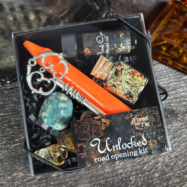 Unlocked Spell Kit • Road Opener & Energy Shift• Witchcraft