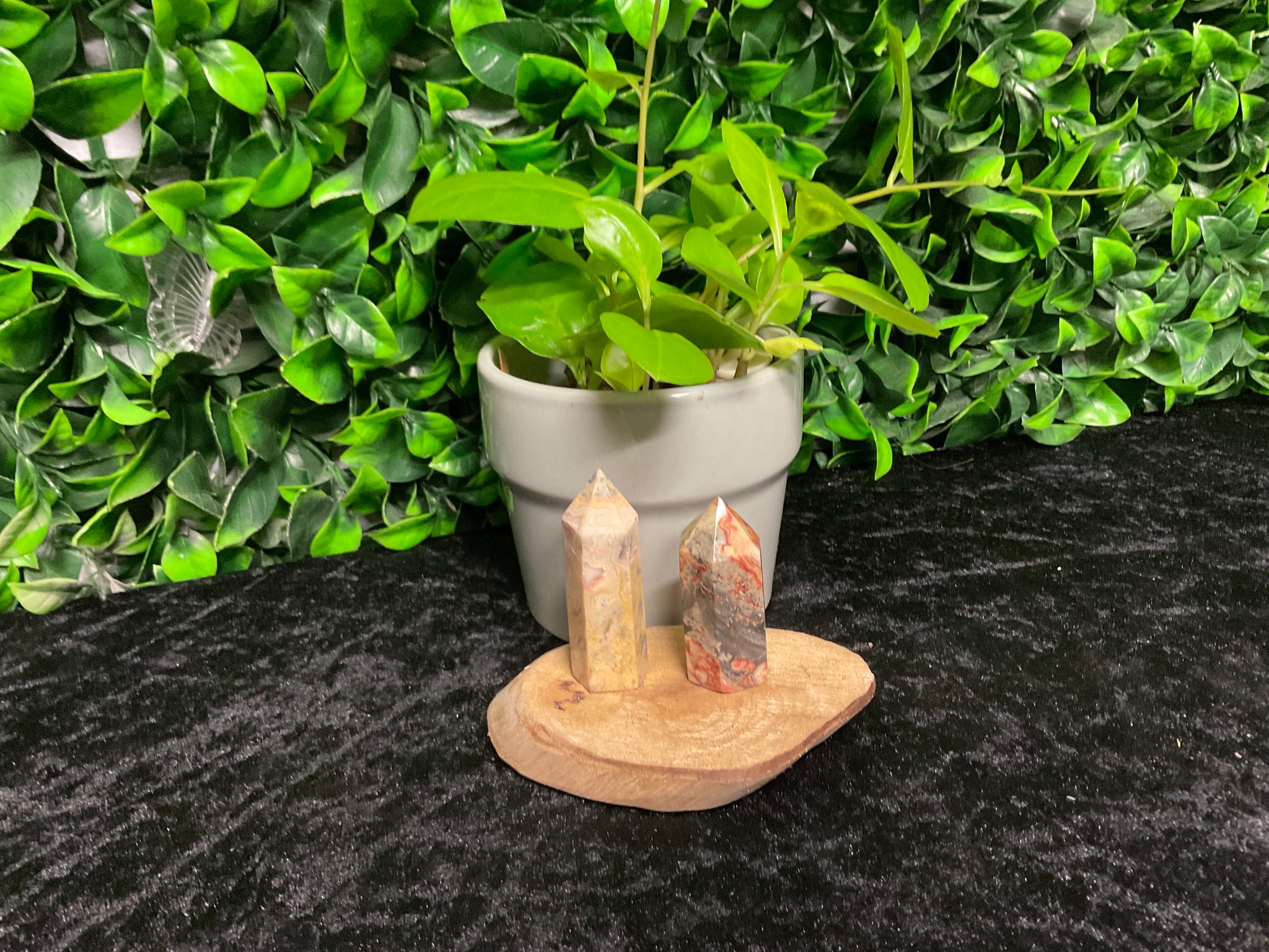 Crazy Lace Agate Tower