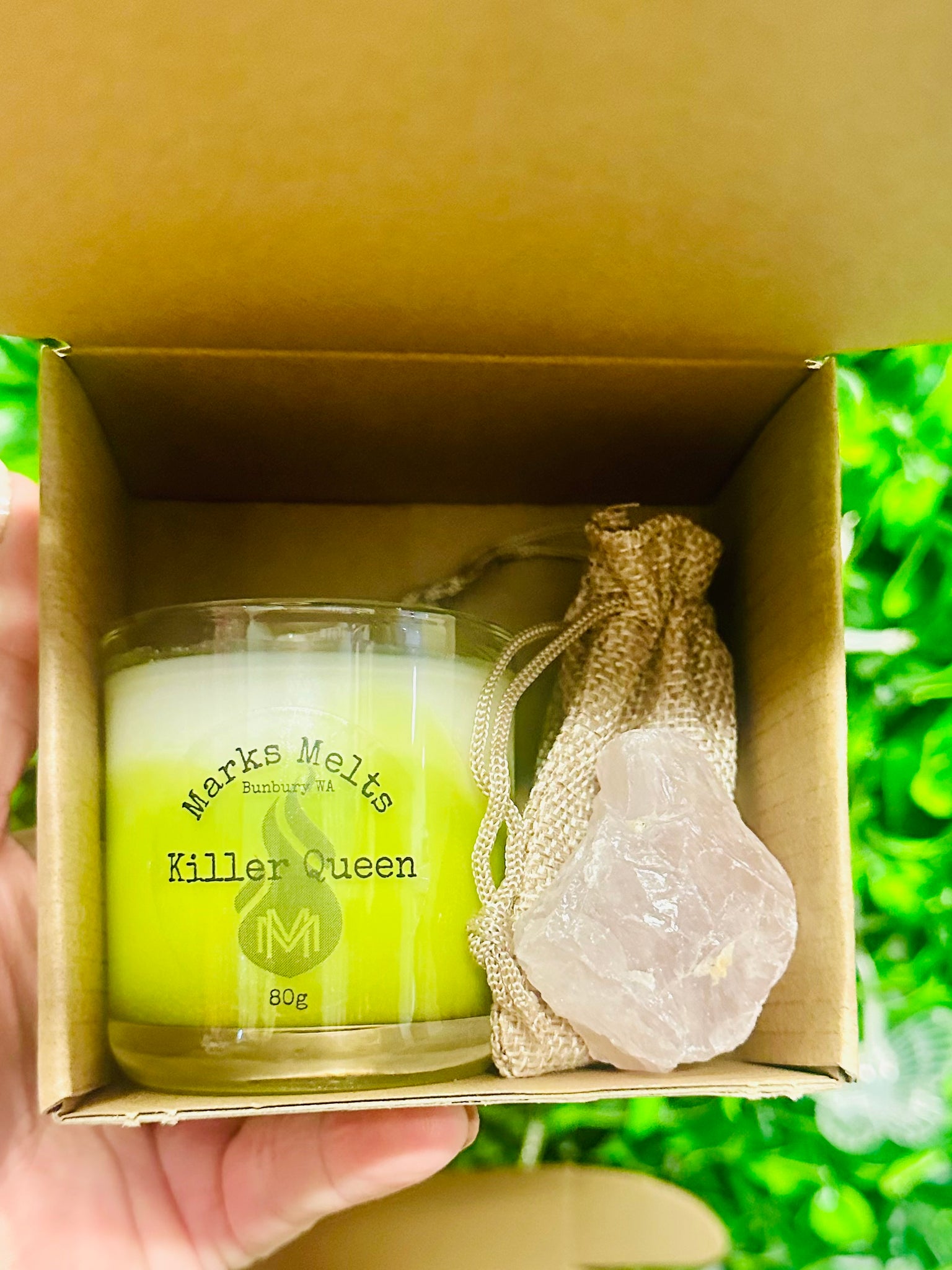 Candle and Seedling Kit~Basil