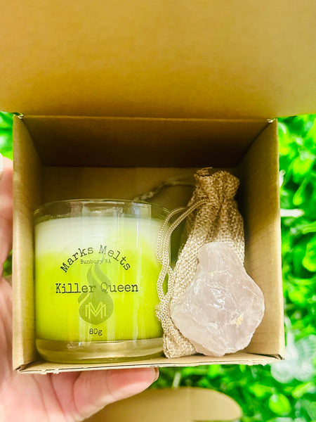 Candle and  Seedlings Kit~Carnations