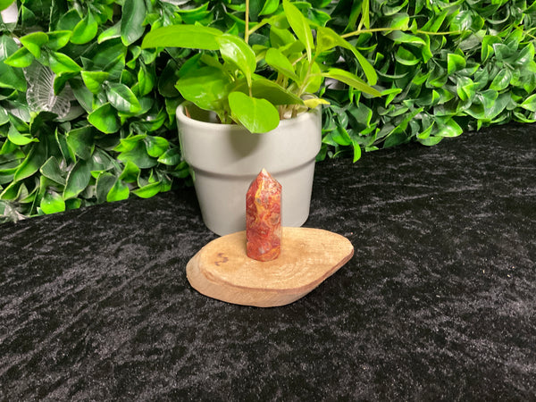 Crazy Lace Agate Tower