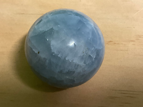Blue Calcite Sphere