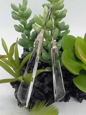 Clear Quartz Earrings