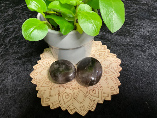 Smokey Quartz Palm Stone