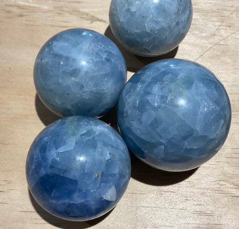 Blue Calcite Sphere