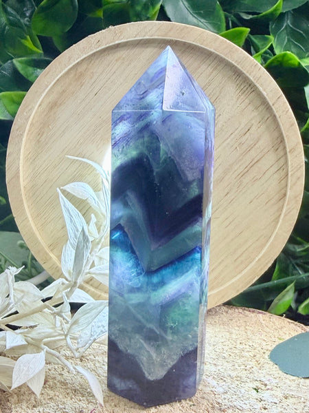 Rainbow Fluorite Tower