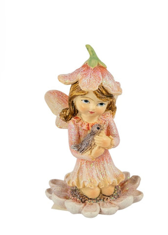 Fairy Sitting on Flower