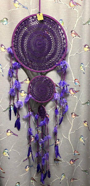 Crochet Dream Catcher - Triple Drop