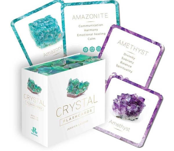 Crystal flash cards