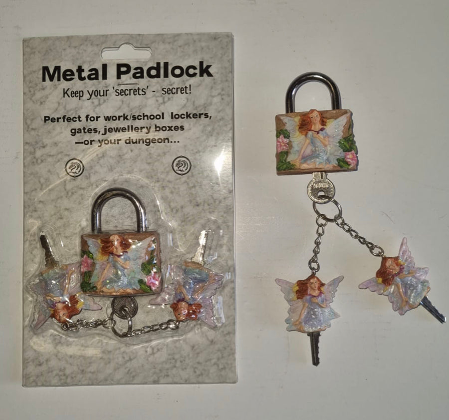 Fairy Padlock with Key