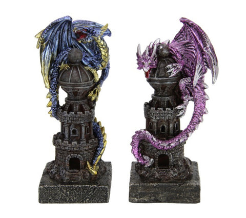 Dragon sitting on Tower