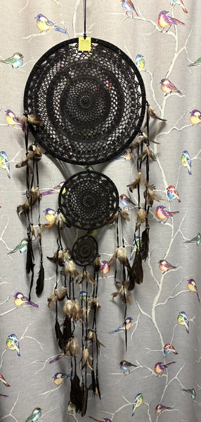 Crochet Dream Catcher - Triple Drop