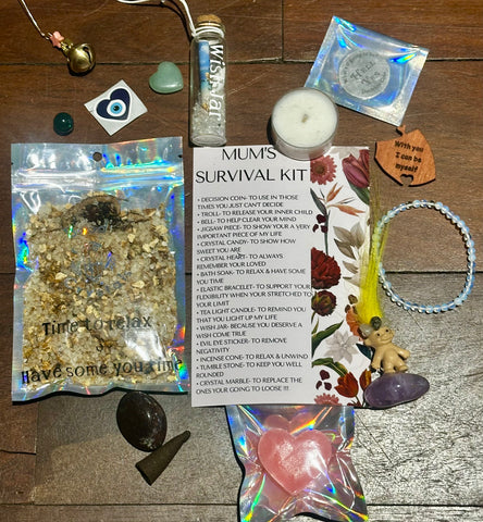 Mum’s Survival kit Jars