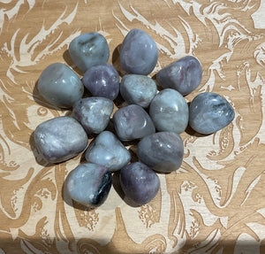 Unicorn stone tumbles