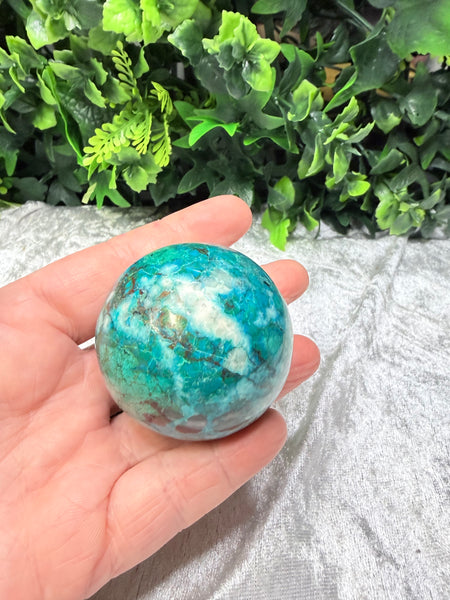 Chrysocolla Sphere