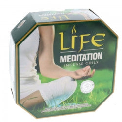 Life Meditation Incense Coils