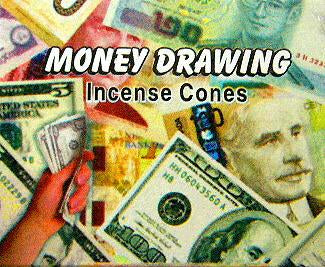 Money Drawing Incense Cones