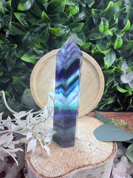 Rainbow Fluorite Tower