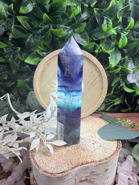 Rainbow Fluorite Tower