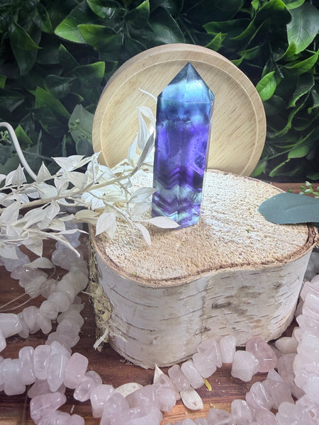Rainbow Fluorite Tower