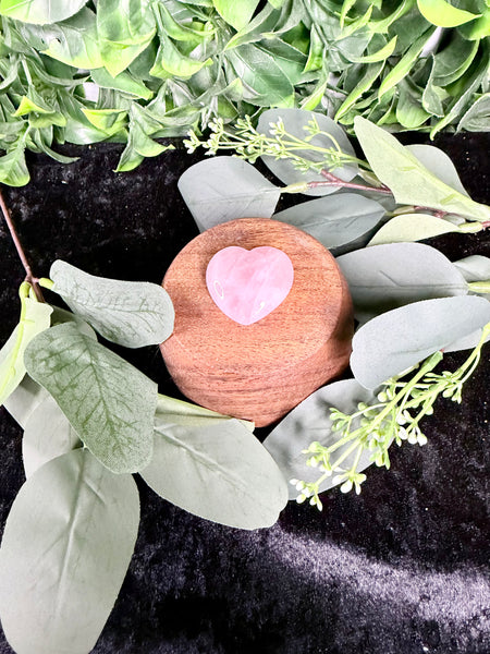 Rose Quartz Heart